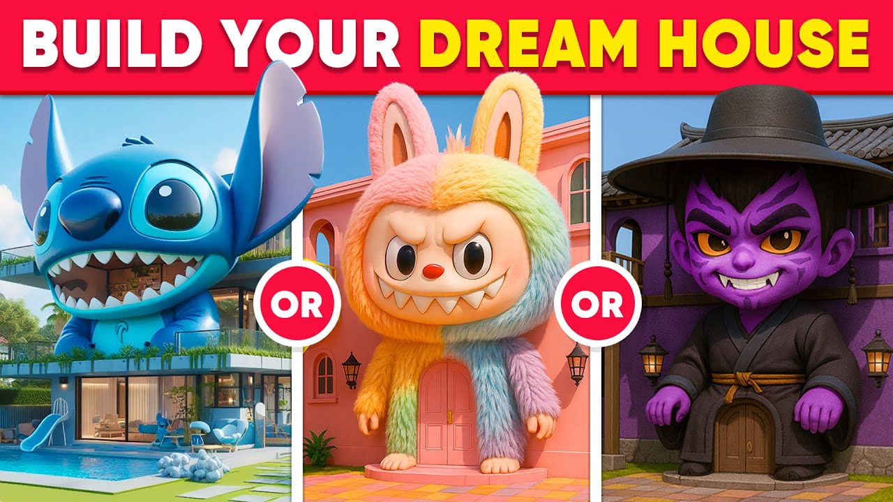Choose Your Household Items - Build Your Dream Home 🏰👑🦄🌈 Quiz Shiba