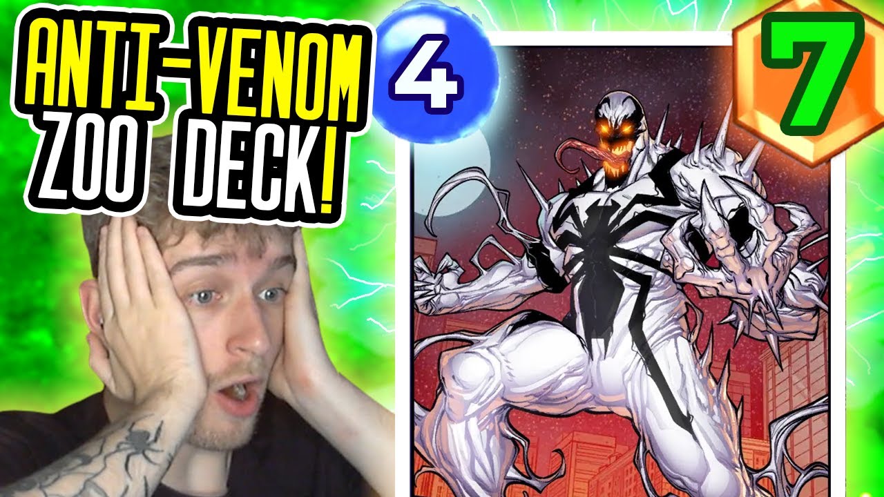 ANTI-VENOM in a ZOO deck in Marvel Snap! Is Anti-Venom good in Marvel Snap?!