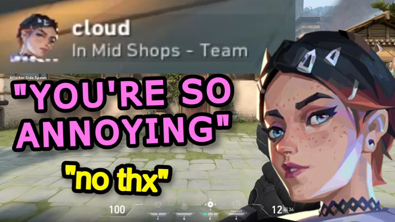 I Made An E-Girl Rage Quit In Valorant