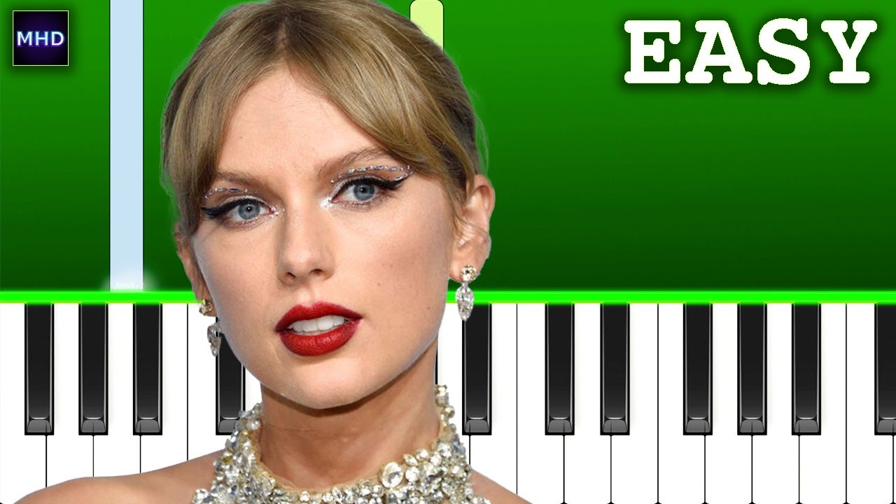 Taylor Swift - Elizabeth Taylor - Piano Tutorial