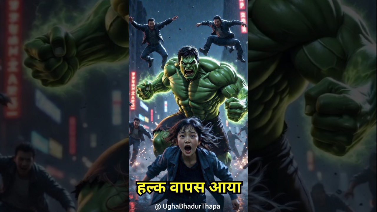 Hulk Sad Love Story 😢 | Girlfriend Left Him For Money | Emotional Hero Story #shorts #hulk #viral