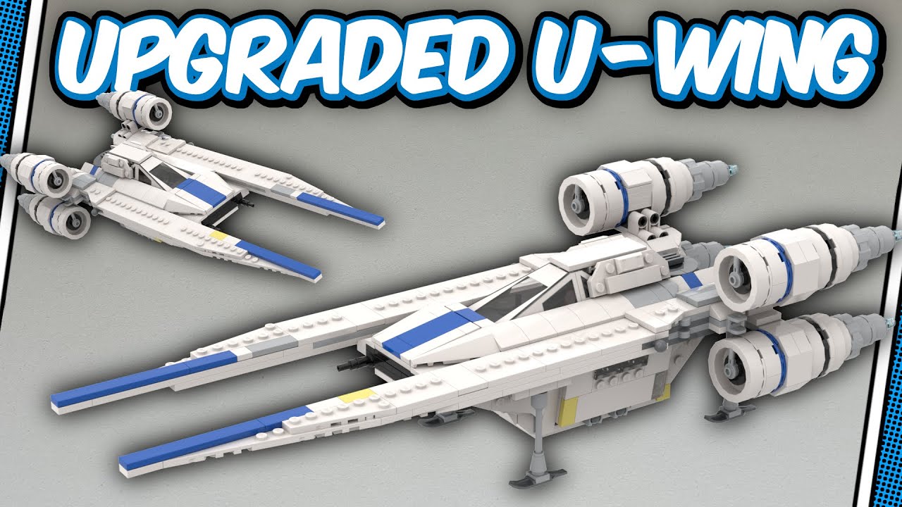I Fixed The New 2025 U-Wing Starfighter Set! It Holds More Minifigures & Looks Better.