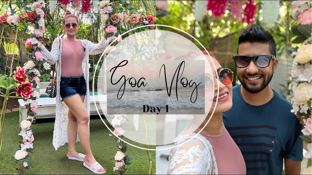 Goa Vlog I Day 1 I Anjuna - Eva cafe, Curlies, Sunset and beach | The Aquarian Girl
