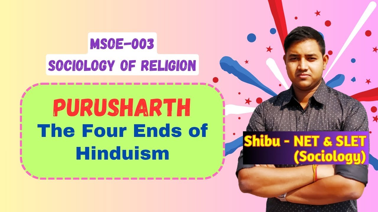 Purusharth | The Four Ends of Hinduism | Four Ashramas | IGNOU MSOE 003