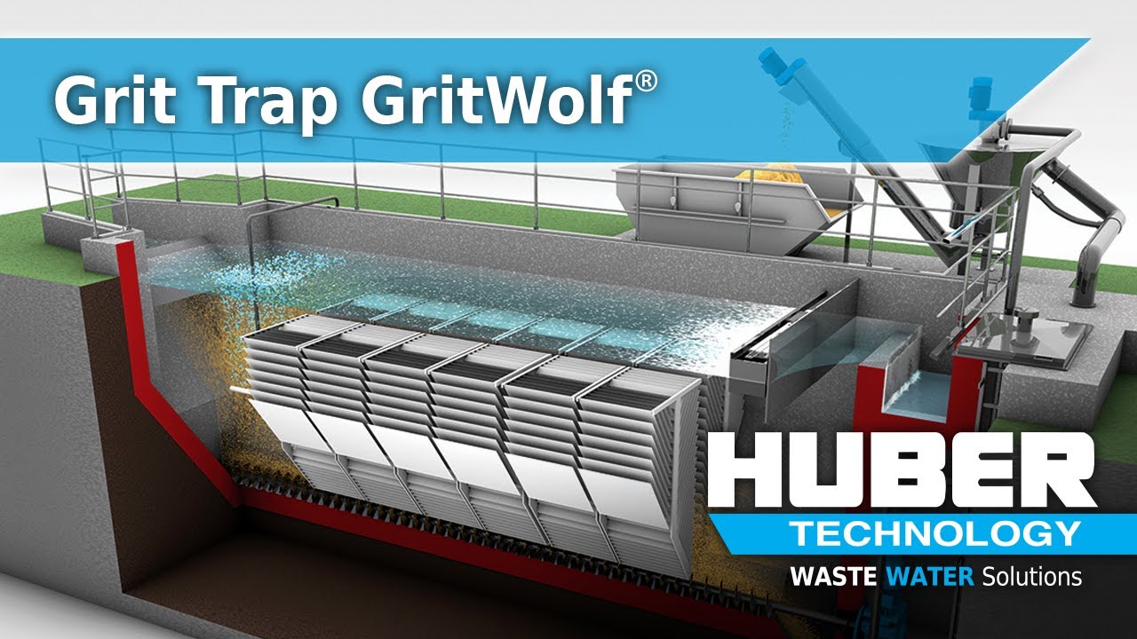 Grit Trap GritWolf® by HUBER Technology, Inc.