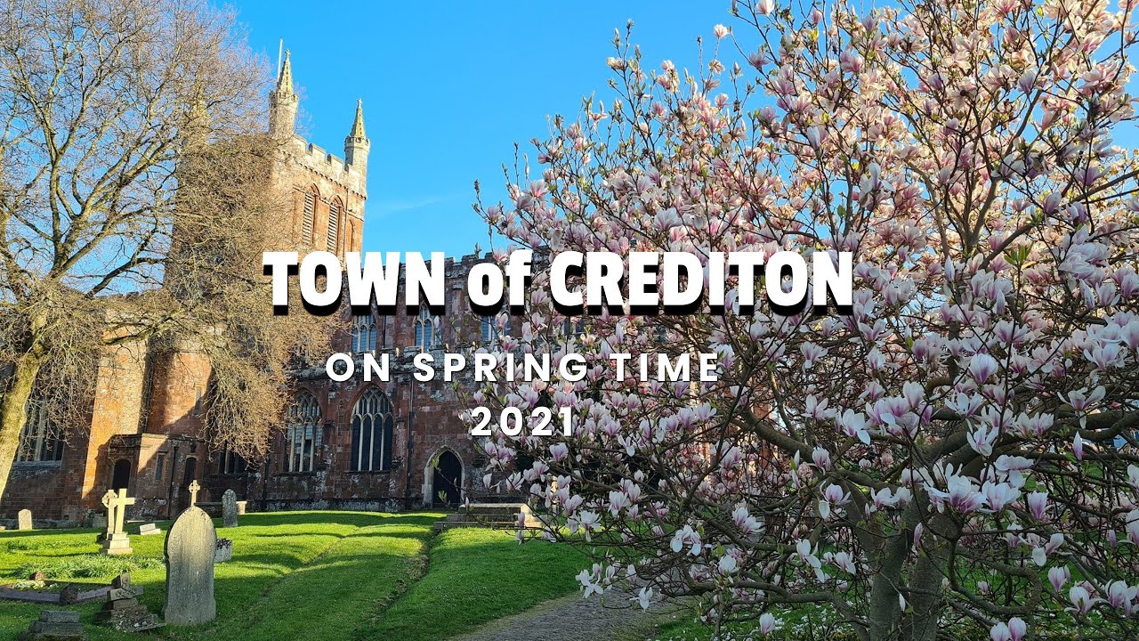 This is Town of Crediton, Devon England UK Spring 2021||PINAYsaUK