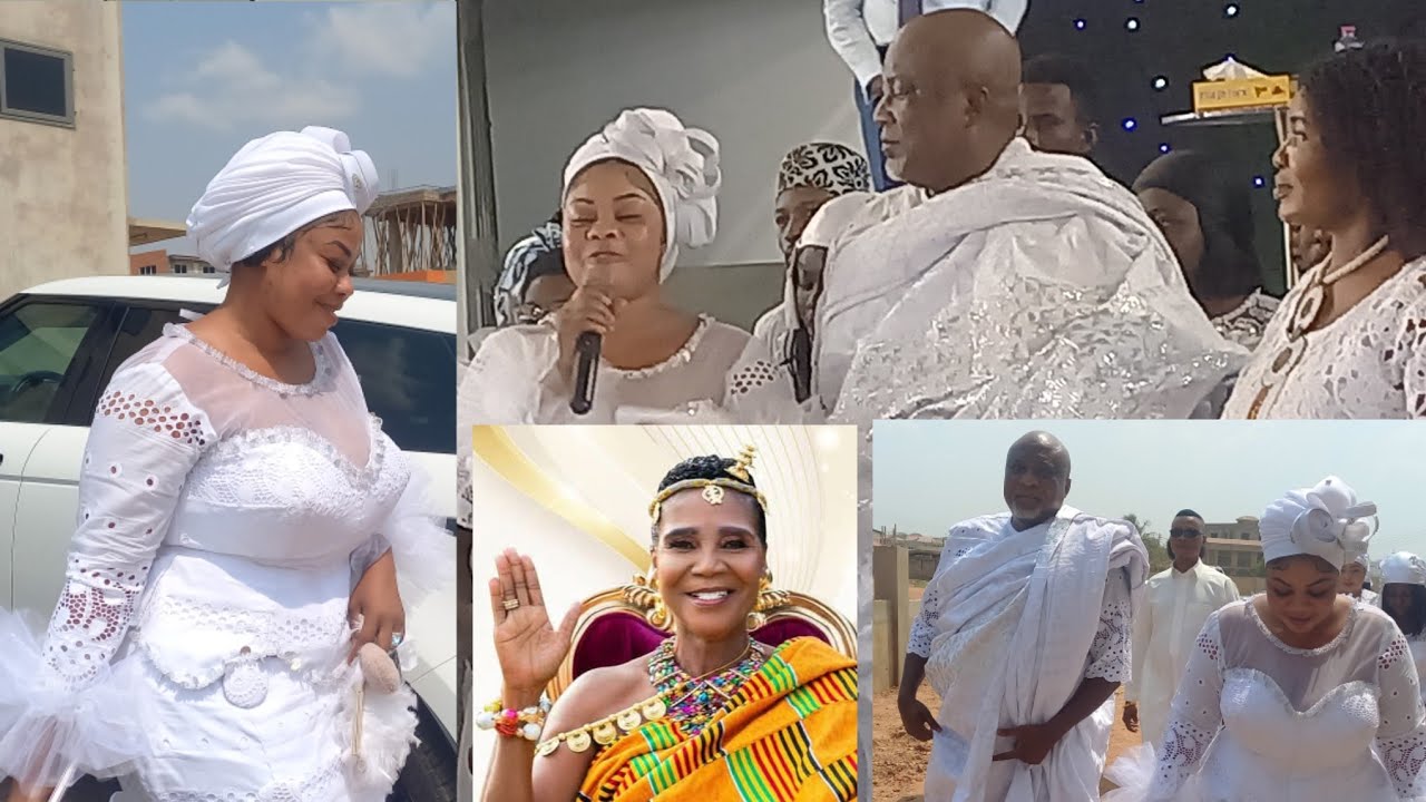 Moment Empress Gifty and family stormed Bethel Family A/G Com 22 for Mother's Thanksgiving services