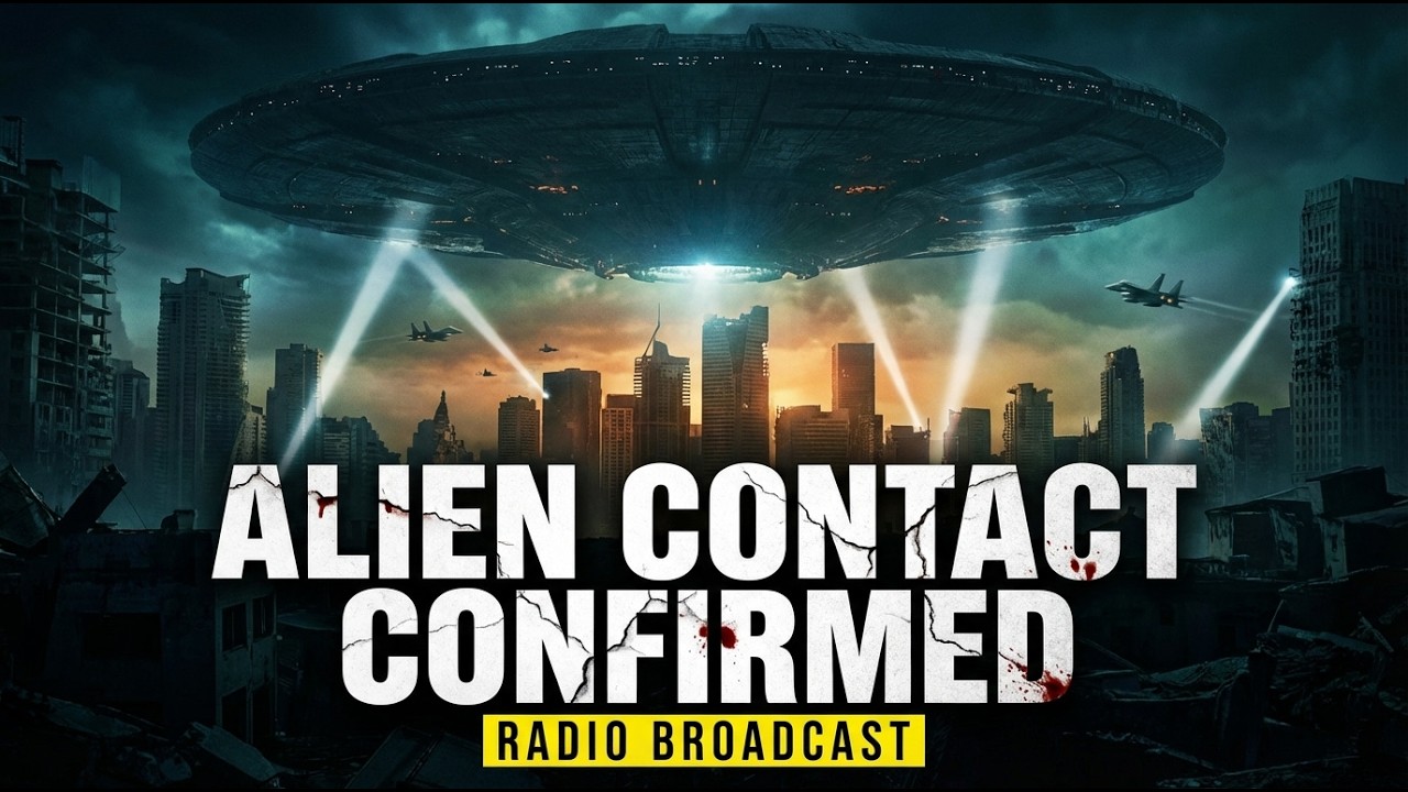 You're Listening To The Radio During First Contact With An Alien Civilization