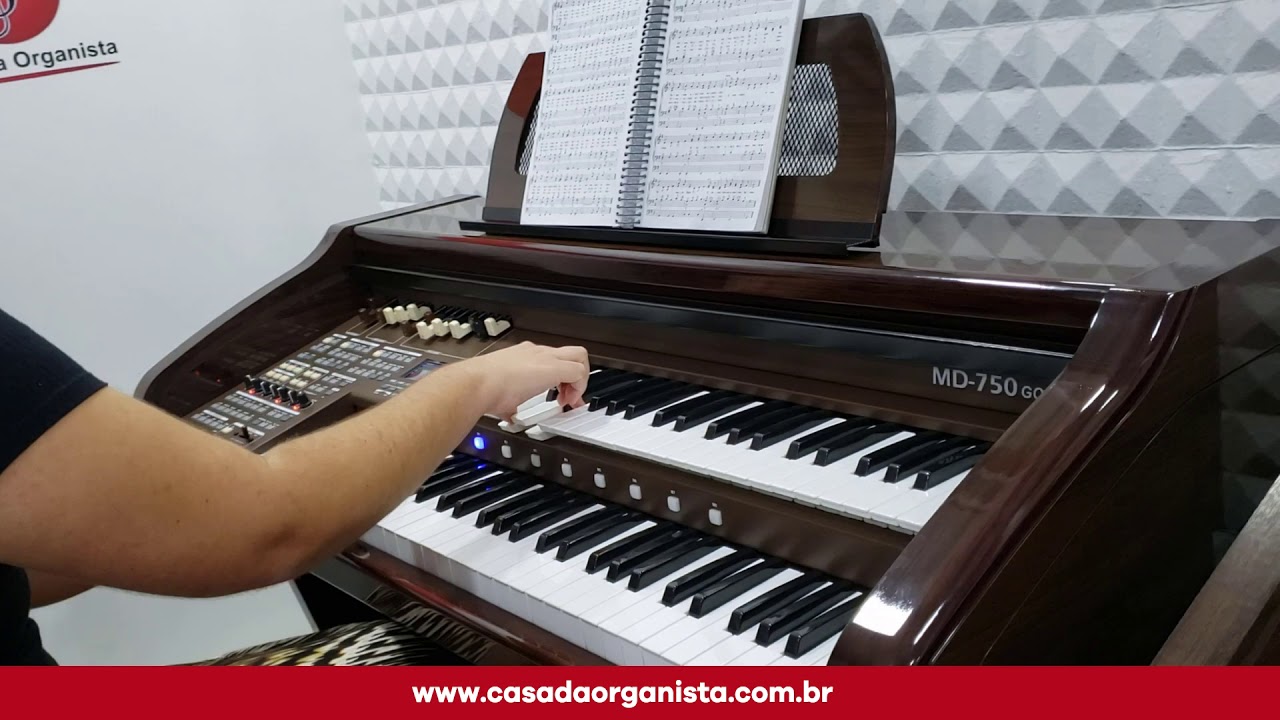 TOKAI MD 750 GOLD - HINO 333 (HINÁRIO 05 CCB) - PEREGRINO SOU NO MUNDO - CASA DAS ORGANISTAS