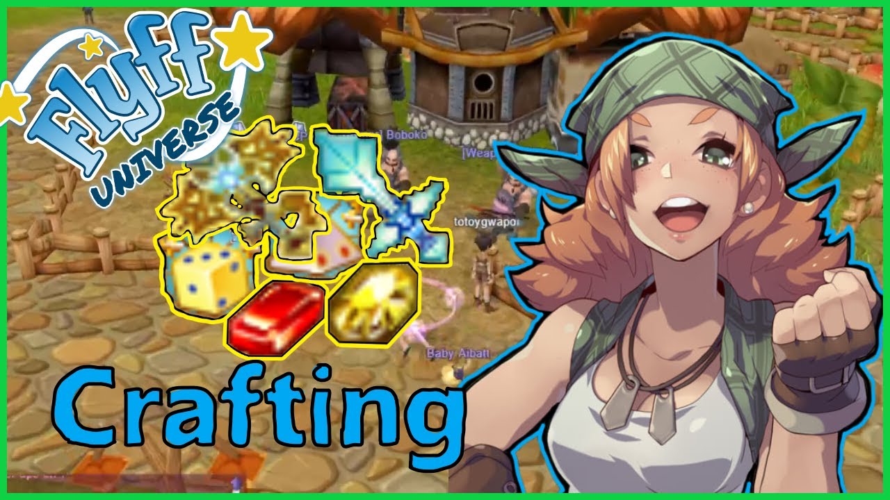 Crafting Unique Weapon | Flyff Universe