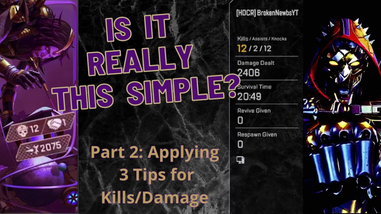 These Tips Give Me High Kill, High Damage Games #apexlegends