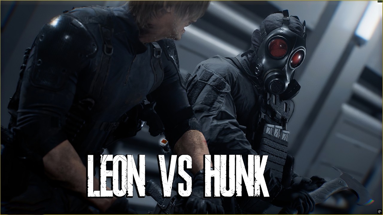 ЛЕОН ПРОТИВ ХАНКА | RESIDENT EVIL REQUIEM LEON VS HUNK