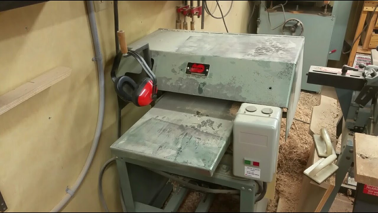 Quick Overview of the Foley Belsaw Model 9103 Planer and Moulder