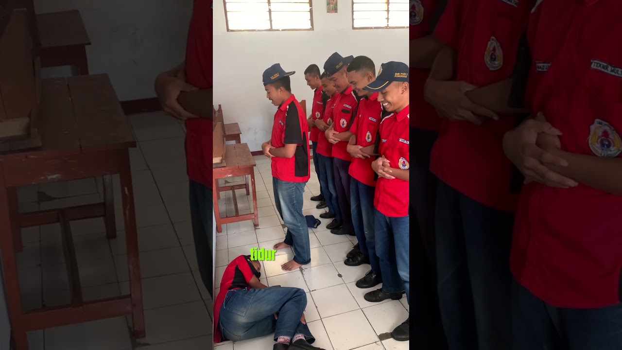 Kompak bener kalau jahilin temannya #jahil #prank