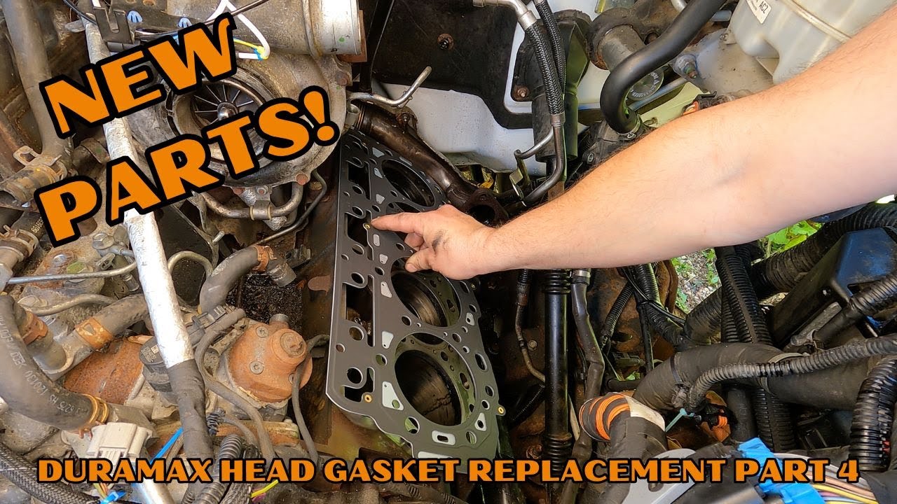 DURAMAX HEAD GASKET REPLACEMENT PART 4