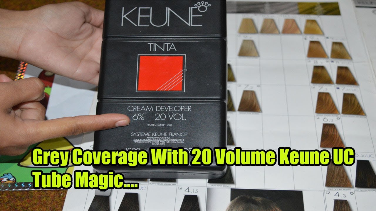 How To Grey Coverage With Keune |Hair Level 1 to 6 Full Method
