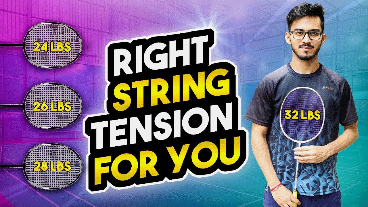 Right String Tension for Your Badminton Racket | High Tension VS Low Tension | Badminton String |