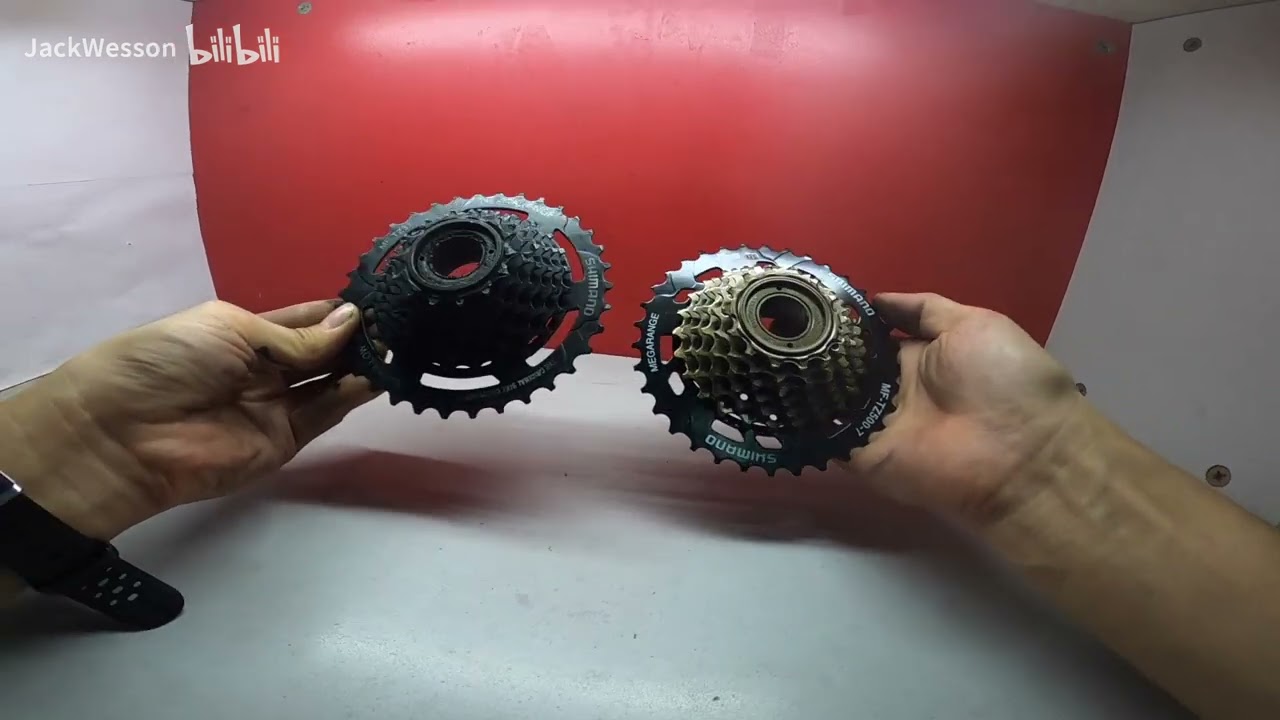 自行车日常维护,更换旋式飞轮 Replacing a bicycle spinner freewheel