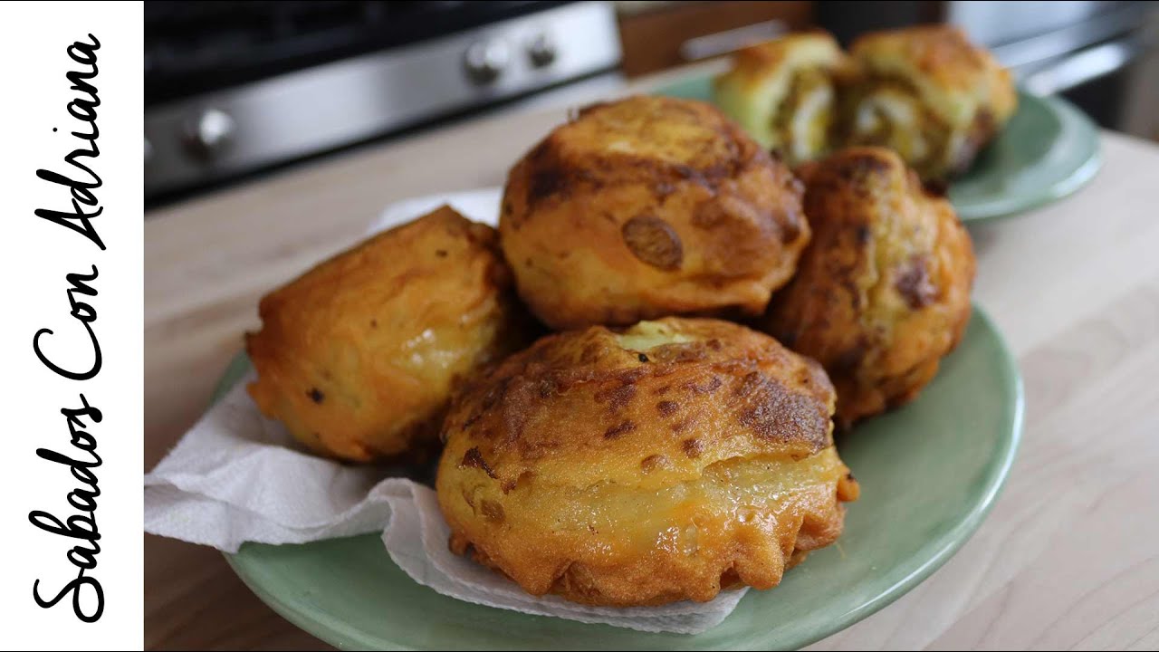Cómo preparar papas rellenas Colombianas - Sábados con Adriana