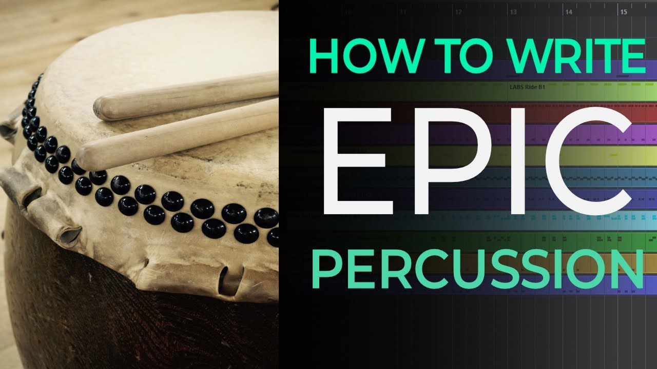 Compose Epic Percussion parts using only FREE Sample Libraries