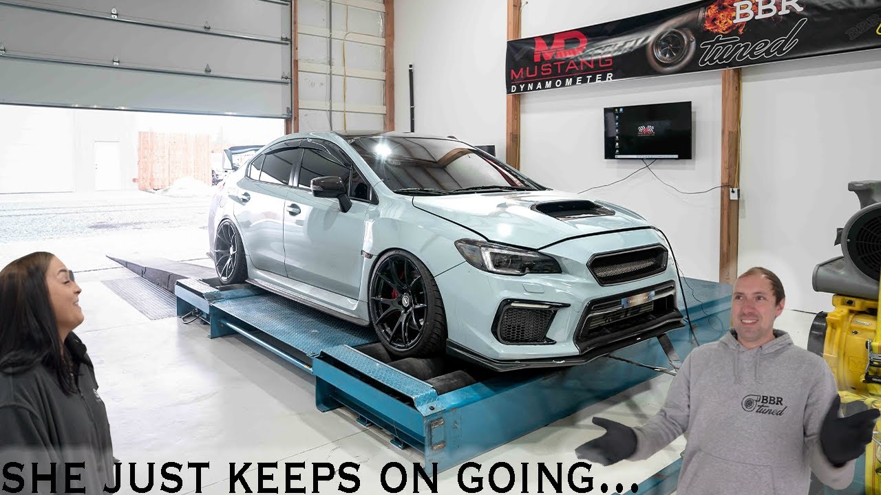 Stock Block STI выдает БЕЗУМНУЮ мощность!