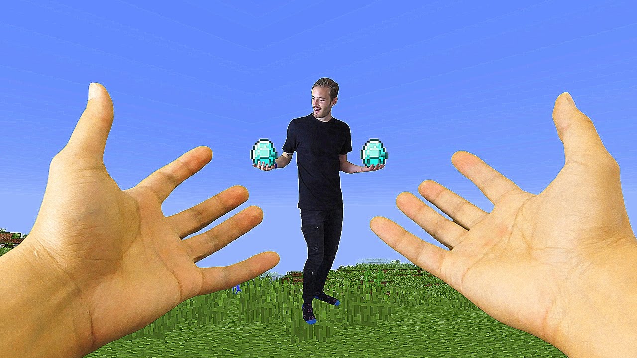 REALISTIC MINECRAFT - PEWDIEPIE