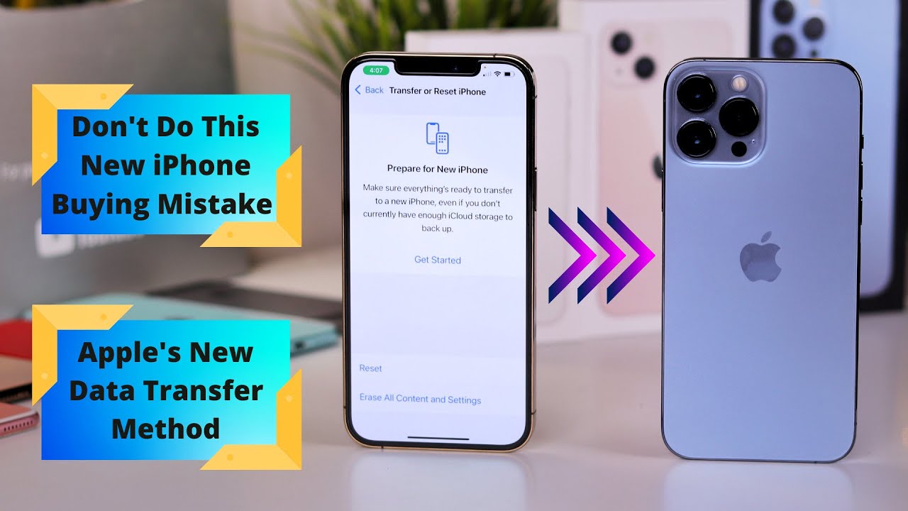 New Official Apple Method To Transfer Everything from Your Old iPhone to iPhone 13 iPhone 14