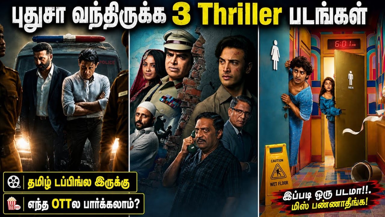 👌புதுசா OTTல வந்திருக்க 3 Thriller படங்கள் | #newmovies #tamil #thriller @wowmoviestamil 