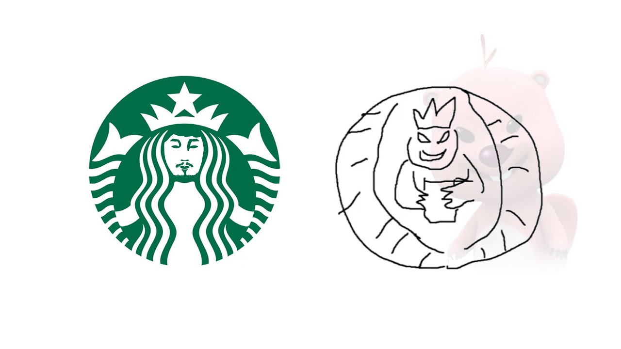 기억에 있는대로 로고를 그려봤습니다