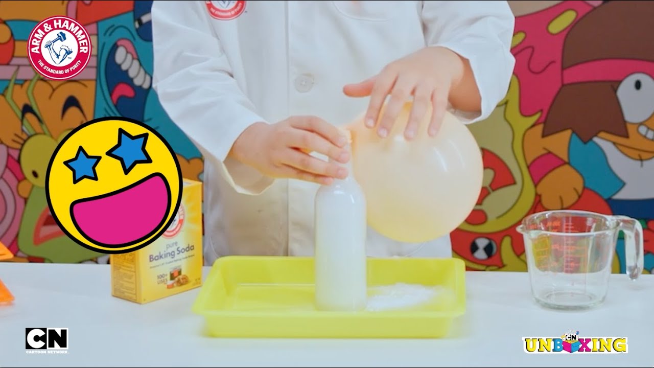 Self-inflating Balloon | Experiment Lab - Cartoon Network MENA