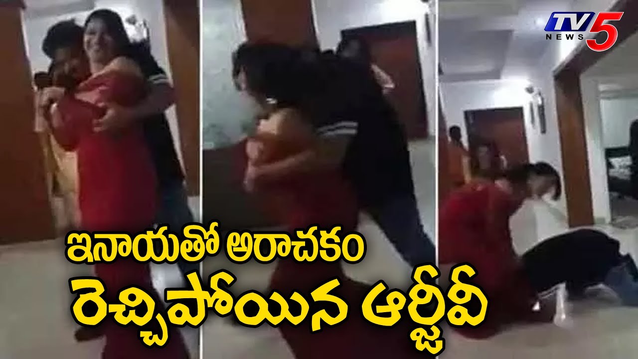 RGV Stunning Dance With actress Inaya Sultana | Ram Gopal Varma Viral Videos | TV5 Tollywood