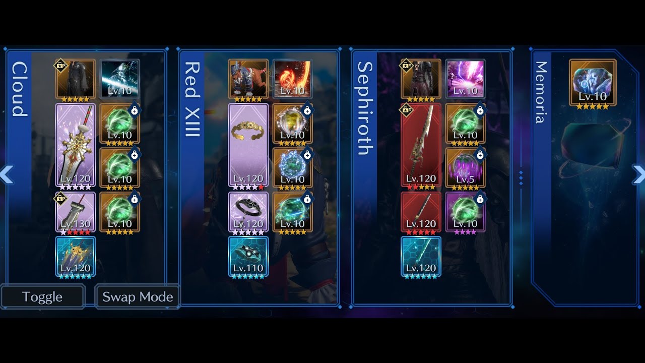 Trial of the Summons: Titan lvl 3 Magic Quick clear Cloud Red Adult Sephiroth