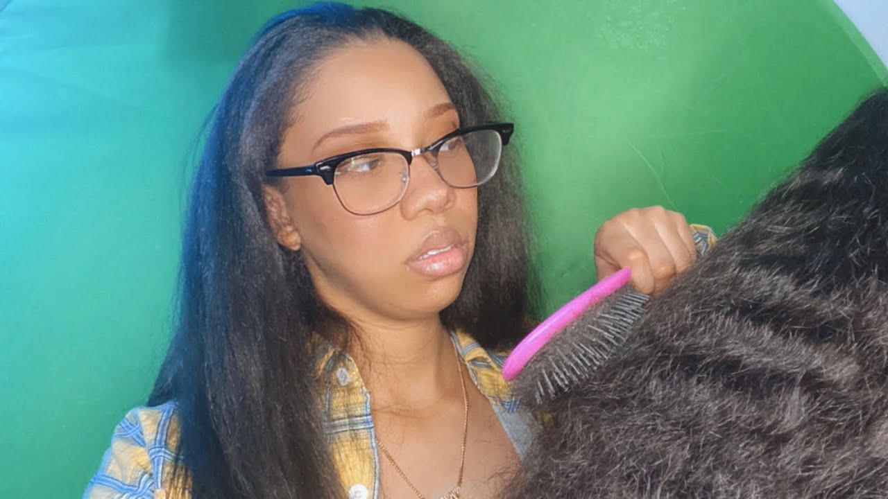 The Girl In The Back Of The Class Helps You Fix Your Curly Hair - ASMR Personal Attention