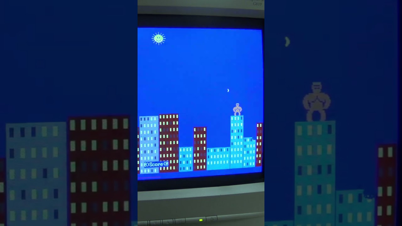 MS-DOS Gorilla goes bananas in the BACKROOMS #DOScember