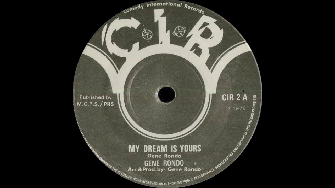 Gene Rondo - My Dream is Yours