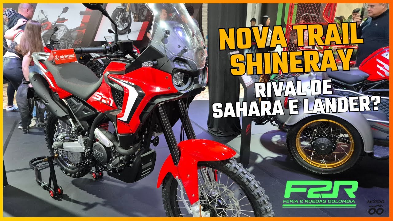 Uma nova trail Shineray para competir com Sahara e Lander - F2R 2025