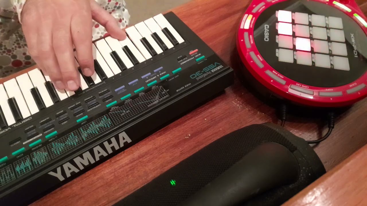 Yamaha VSS30 and Casio XWPD1