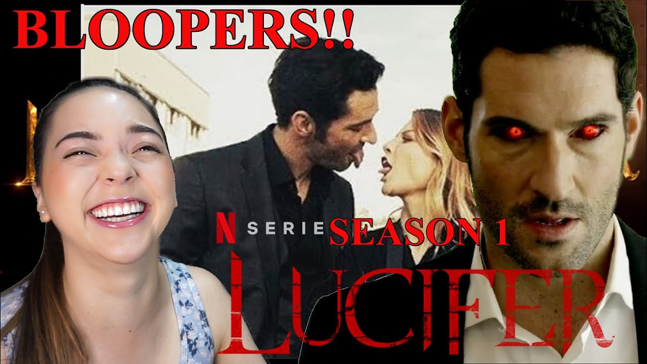 LUCIFER Season 1 BLOOPERS - REACTION