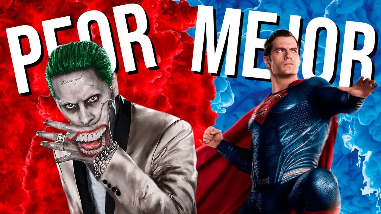 TODAS LAS PELICULAS DEL DC UNIVERSE | De PEOR a MEJOR