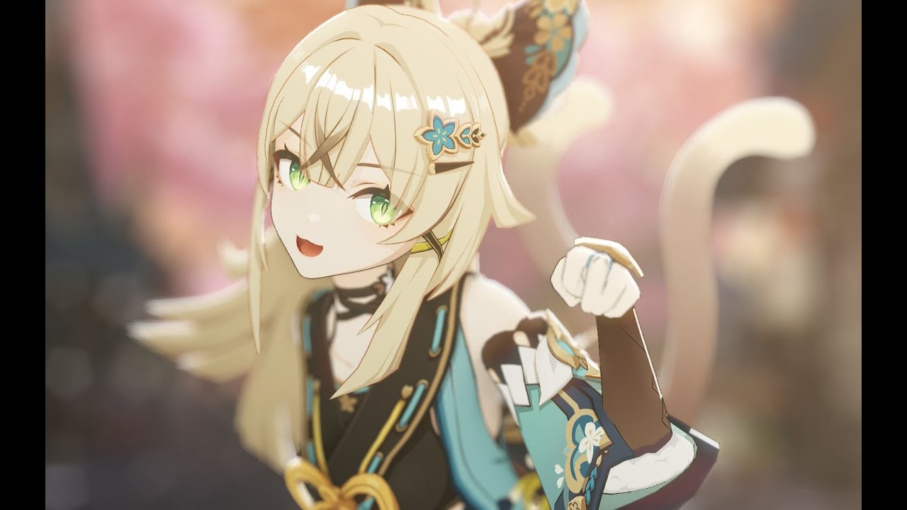 【Genshin Impact MMD／4K／60FPS】Kirara【还是你的笑容最可爱】