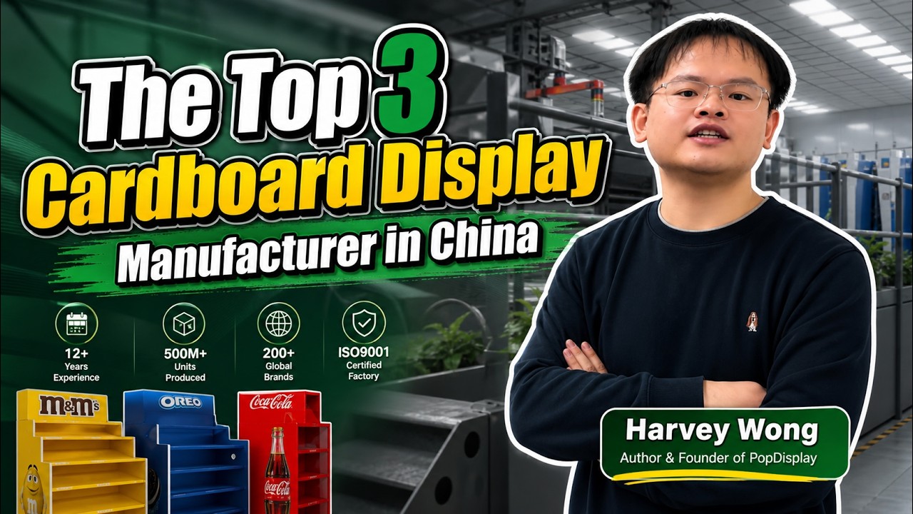 Leading Cardboard Display Manufacturer Based in China. -Shenzhen Pop Display Co., Limited
