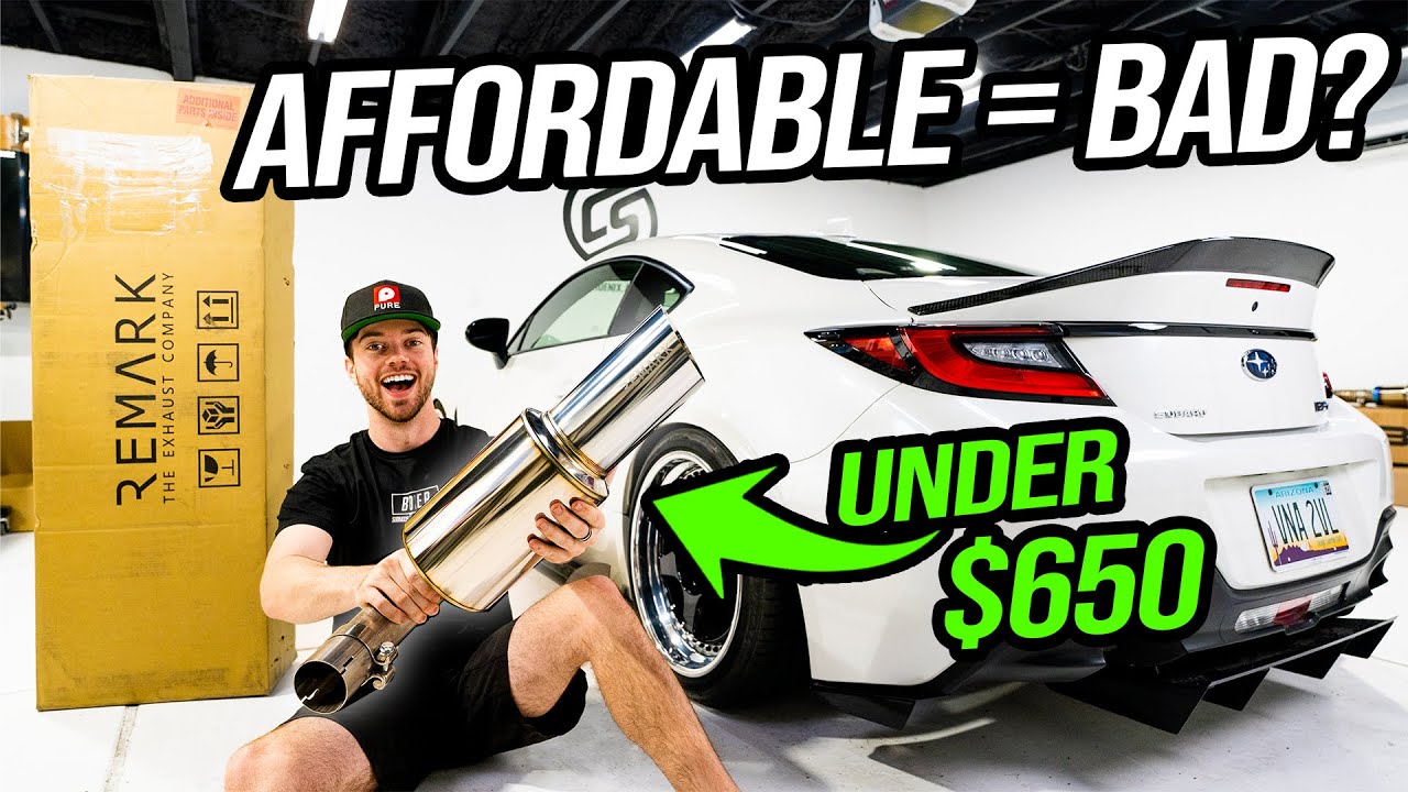 I GOT RID of my BRZ’s TOMEI for a… Cheap Exhaust?
