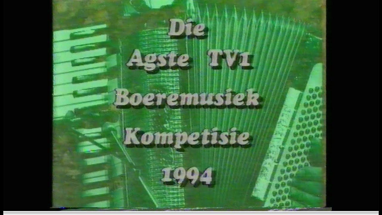 Random South African Betamax Recordings #1 (Die Agste TV1 Boere Musiek Kompetisie from 1994)