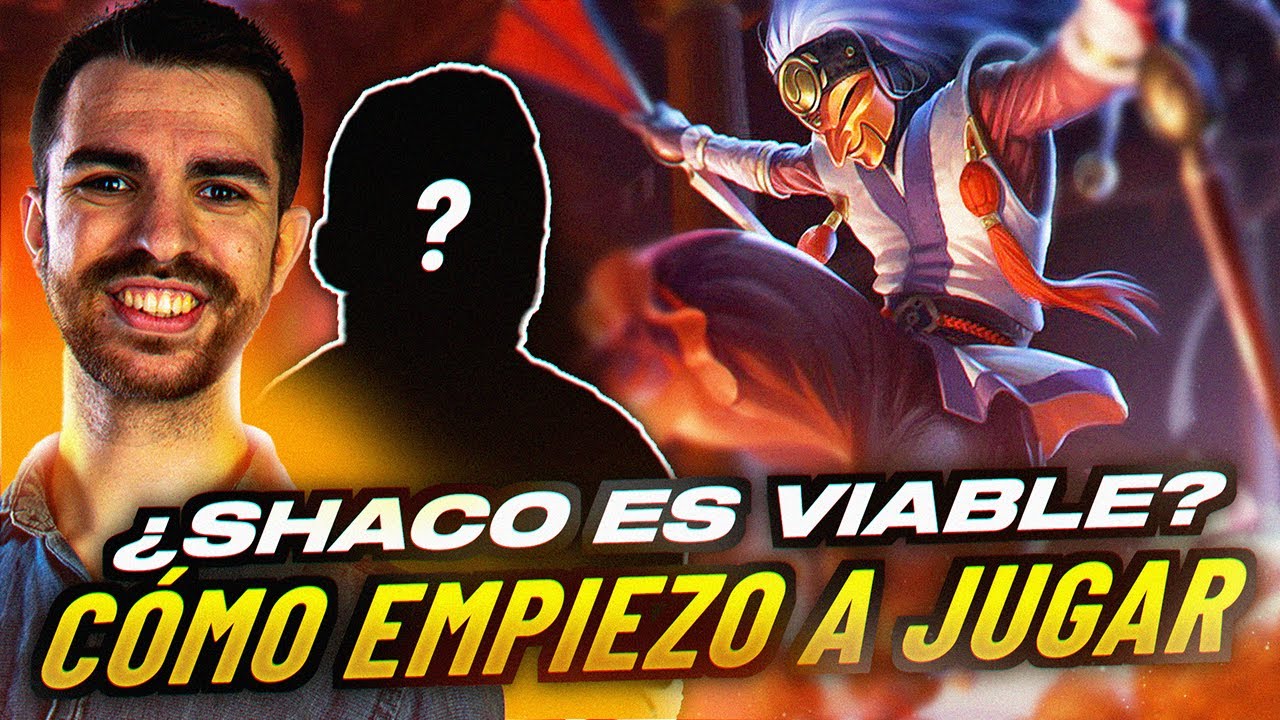 &iexcl;​MELASHACO! TODAS las CLAVES SECRETAS para MASTERIZAR SHACO el ASESINO MAS DIVERTIDO del LOL
