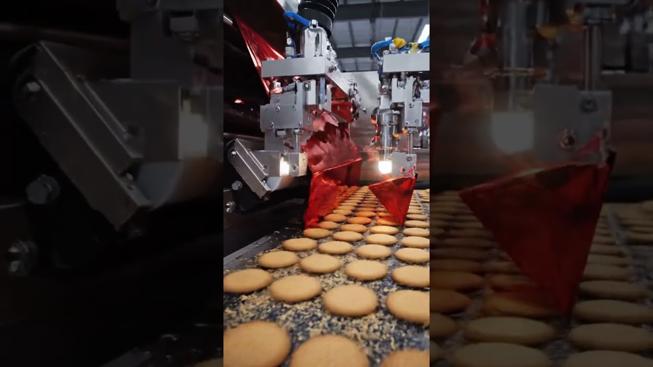 How Biscuits Are Made in Factory 😮 | Biscuit Manufacturing Process