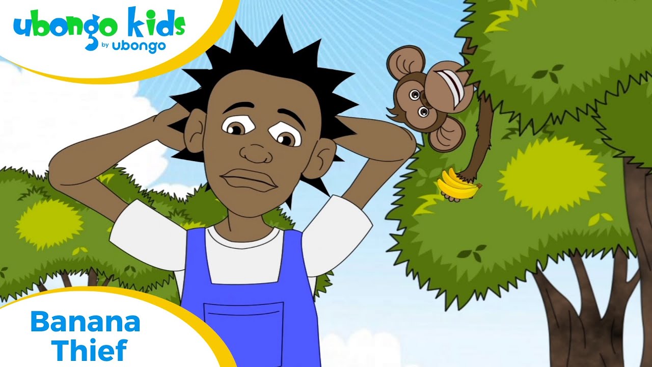 Full Episode #4: Banana Thief | Ubongo Kids | Educational Cartoons from Africa
