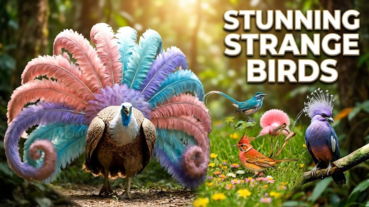 Stunning Strangest Birds on Earth | Relaxing Nature