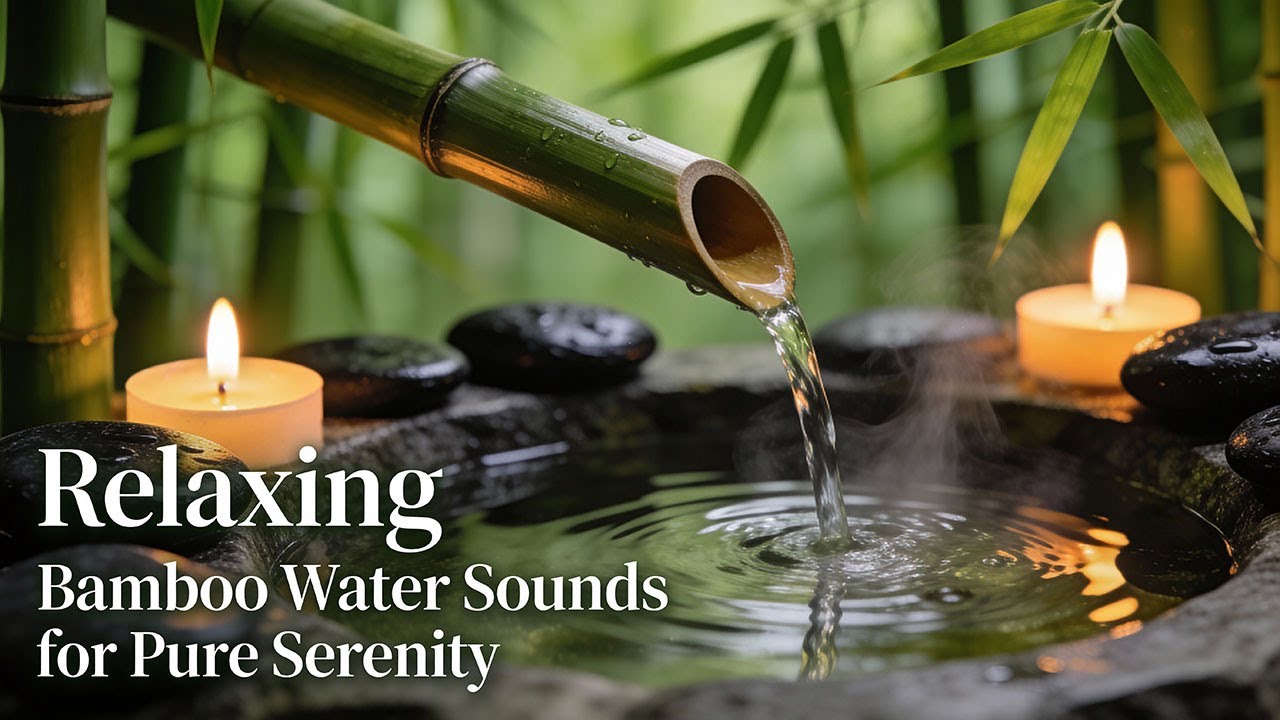 Relaxing Bamboo Water Sounds for Pure Serenity
