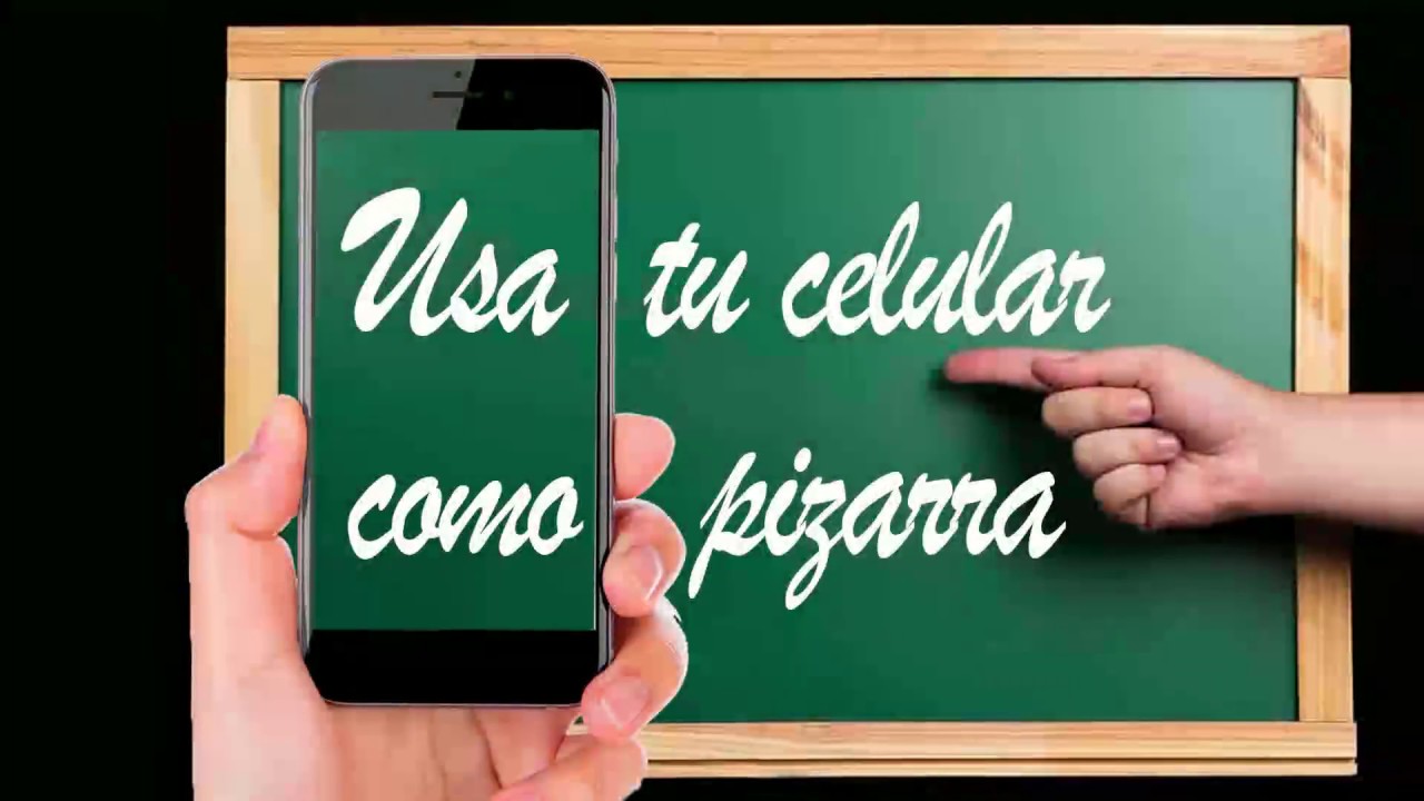 Cómo usar tu celular como pizarra digital - Tutorial LiveBoard