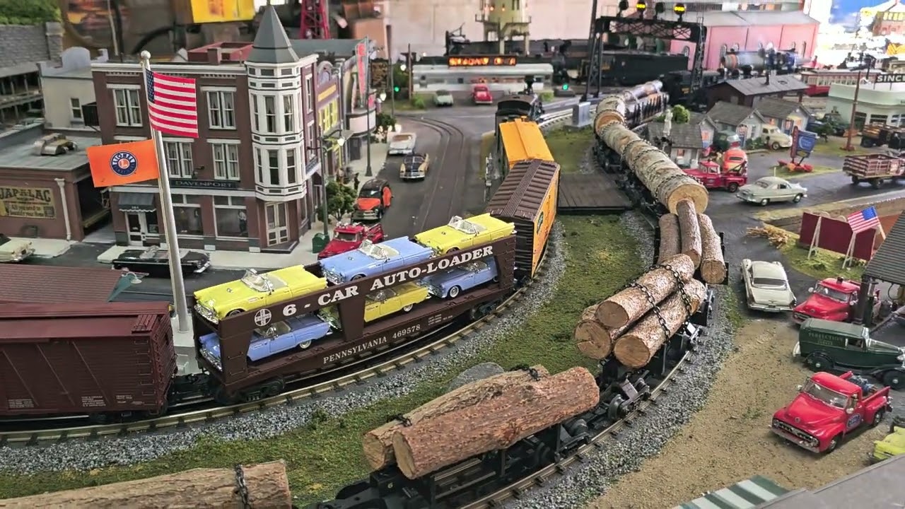 Lionel legacy Meadow River Lumber #1 Shay and a Lionel Cass Scenic #6 Heisler.